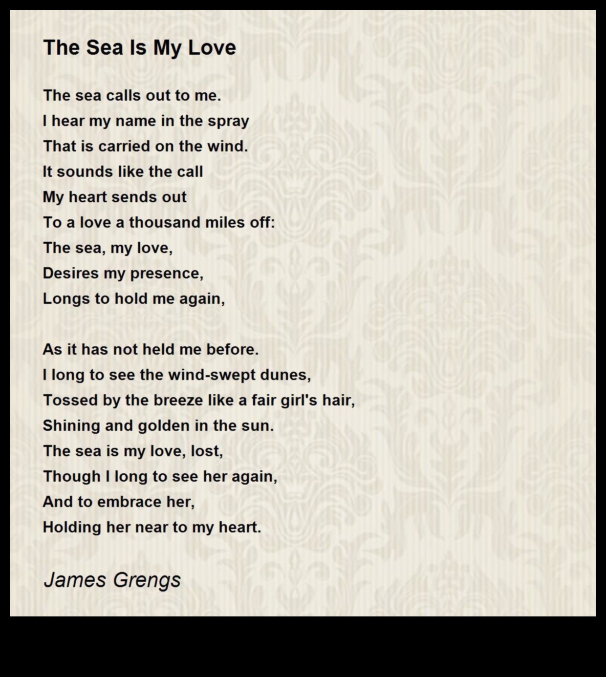 Sonets jūrai: Piekrastes ainavas dzejā