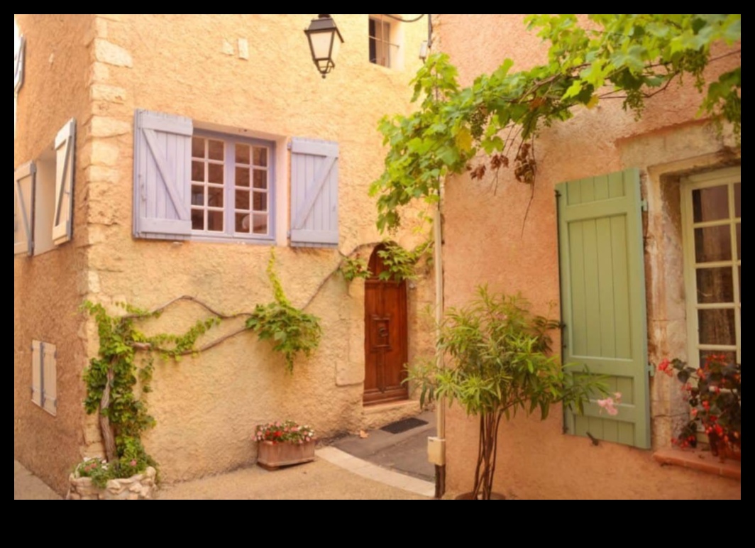 Skats uz ciematu un pilsētu: burvīgs un gleznains