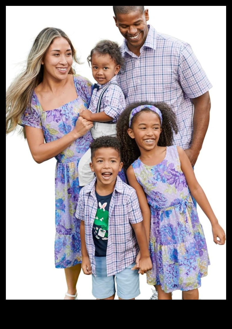 Pieguļošs stils: jauka un saskaņota mazuļu mode