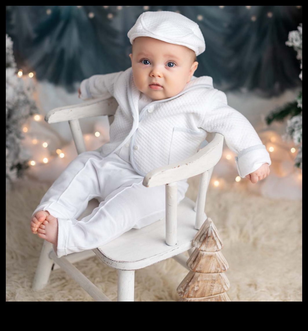 Pieguļošs stils: jauka un saskaņota mazuļu mode