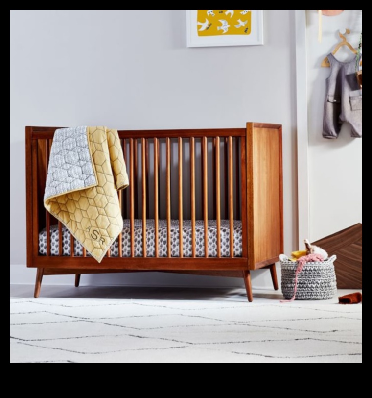 Crib Couture: moderns bērnudārza aprīkojums