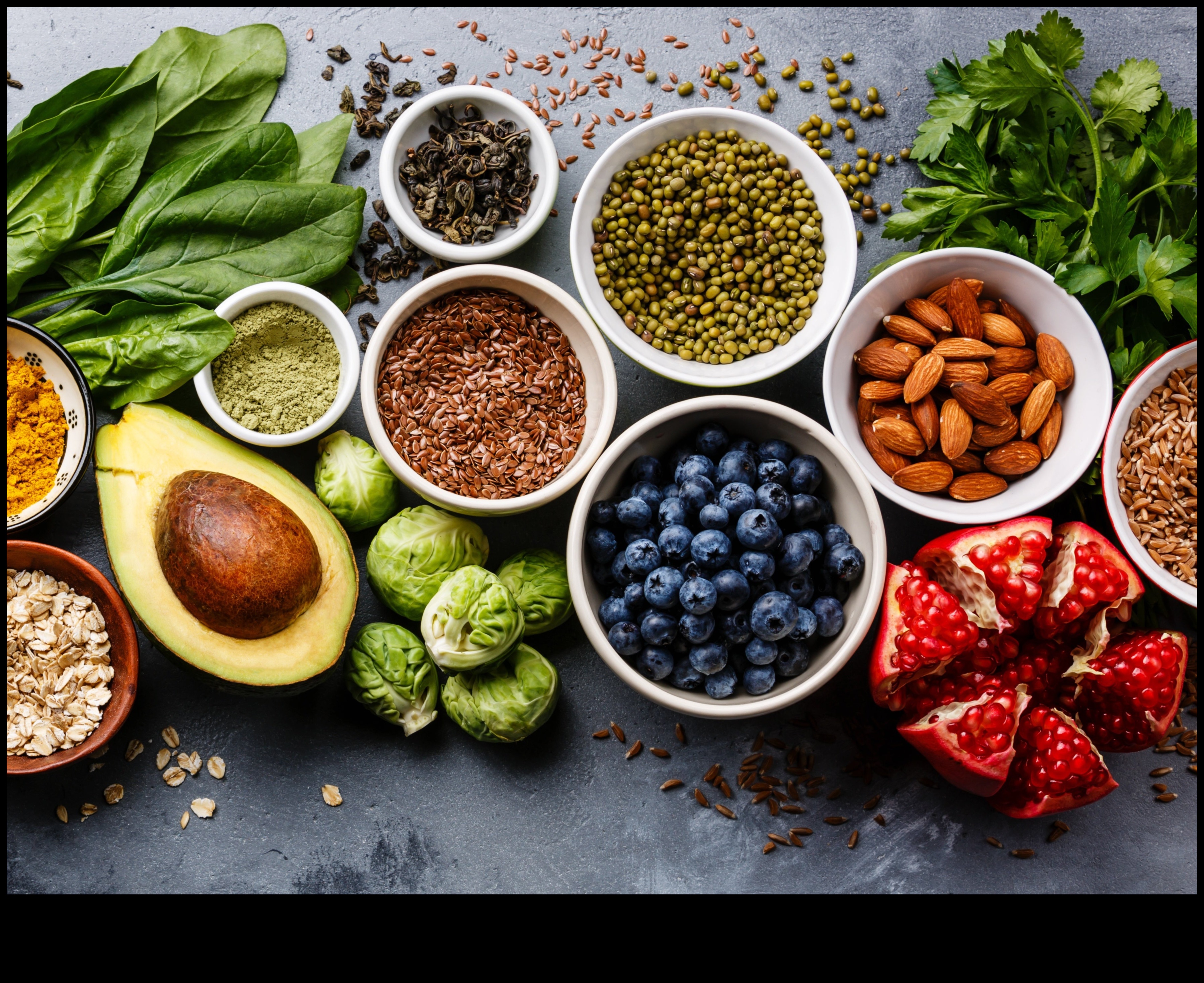 Veselības krāsas: ar antioksidantiem bagātu pārtikas produktu izpēte