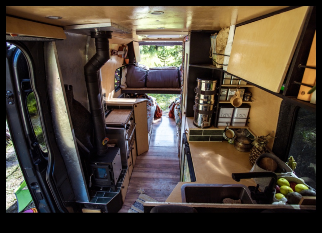 Nomad's Haven: Ērtu telpu izveide pielāgotos furgonos