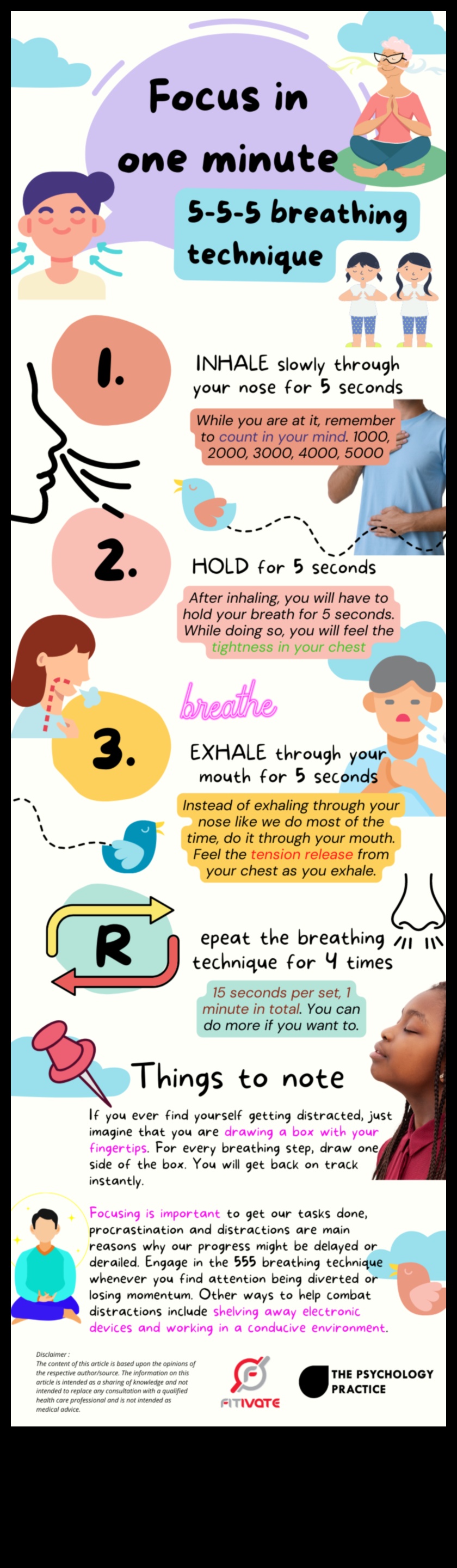 Atdzīvini ar elpu: ātras un vienkāršas relaksācijas metodes