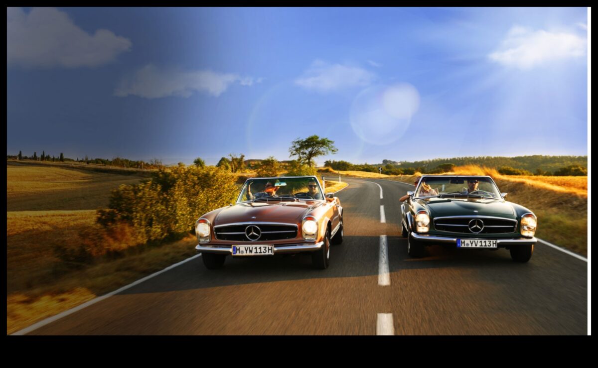 Braukšana ar klasiku: seno luksusa automašīnu mūžīgais valdzinājums