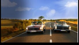 Braukšana ar klasiku: seno luksusa automašīnu mūžīgais valdzinājums