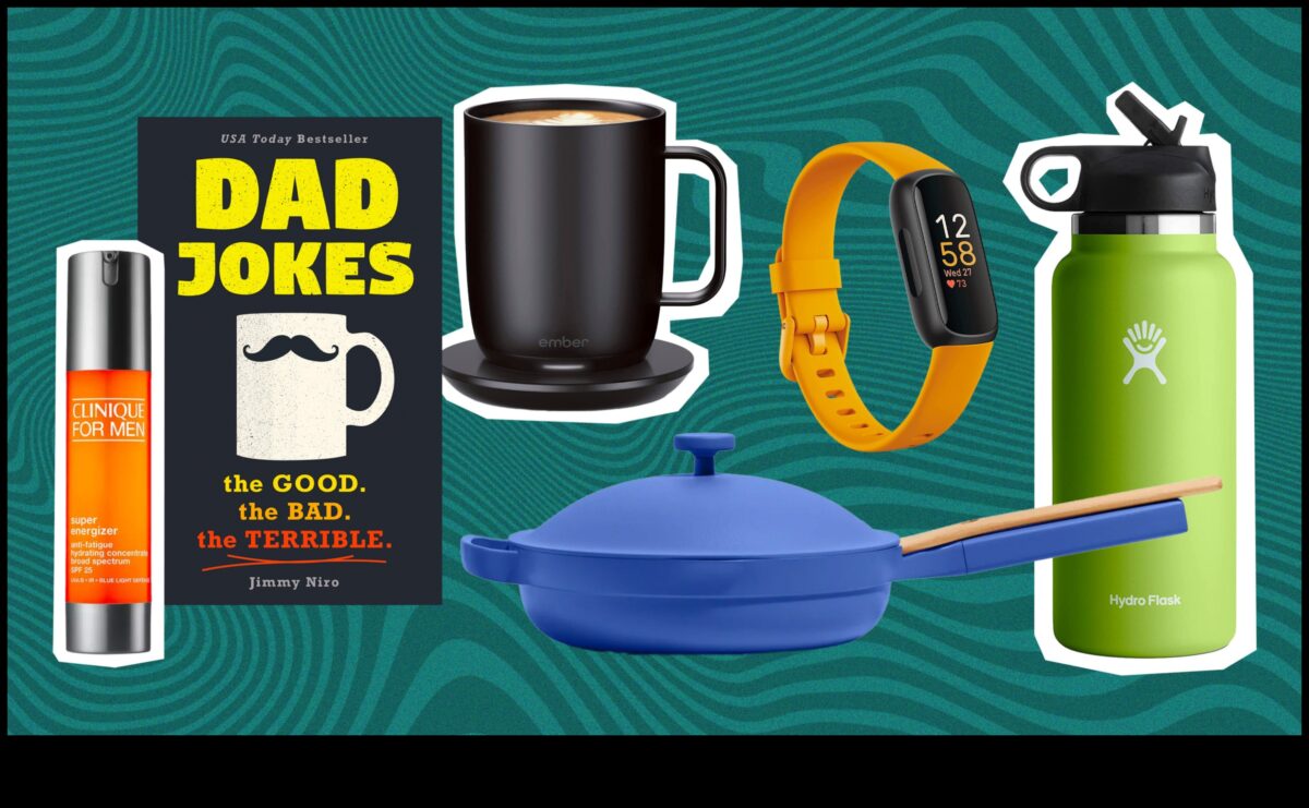 Labsajūtas gudrība: uz veselību vērsti dāvanu padomi tētim