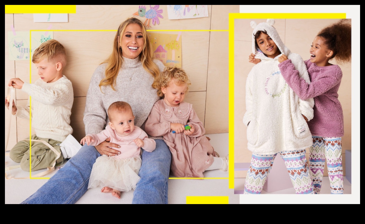 Pieguļošs stils: jauka un saskaņota mazuļu mode