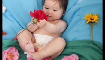 Ziedēšanas sākums: ar ziediem piesātināti mazuļu vārdi